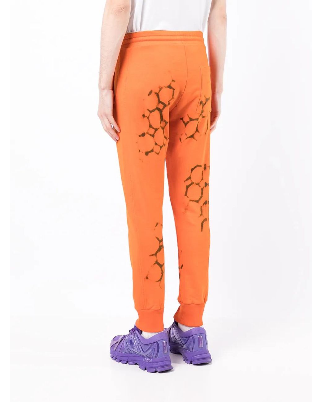 Mauna Kea Orange Pantalon De Jogging À Logo Imprimé for men