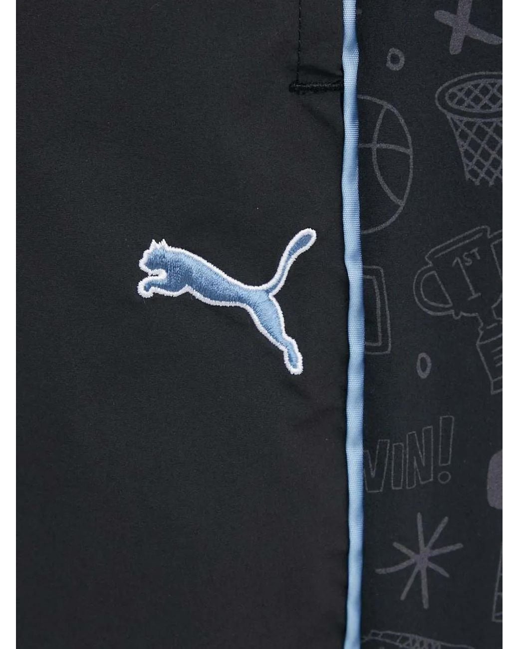 PUMA Black X Sophia Chang Logo-Detail Track Pants