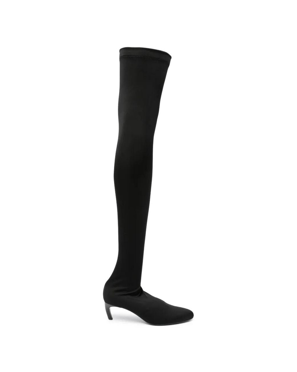 Victoria Beckham Black Harlow Over-The-Knee Boots