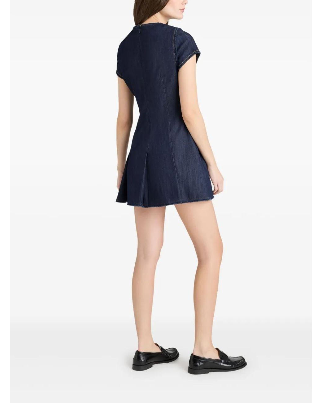Cinq À Sept Blue Denim Nova Dress