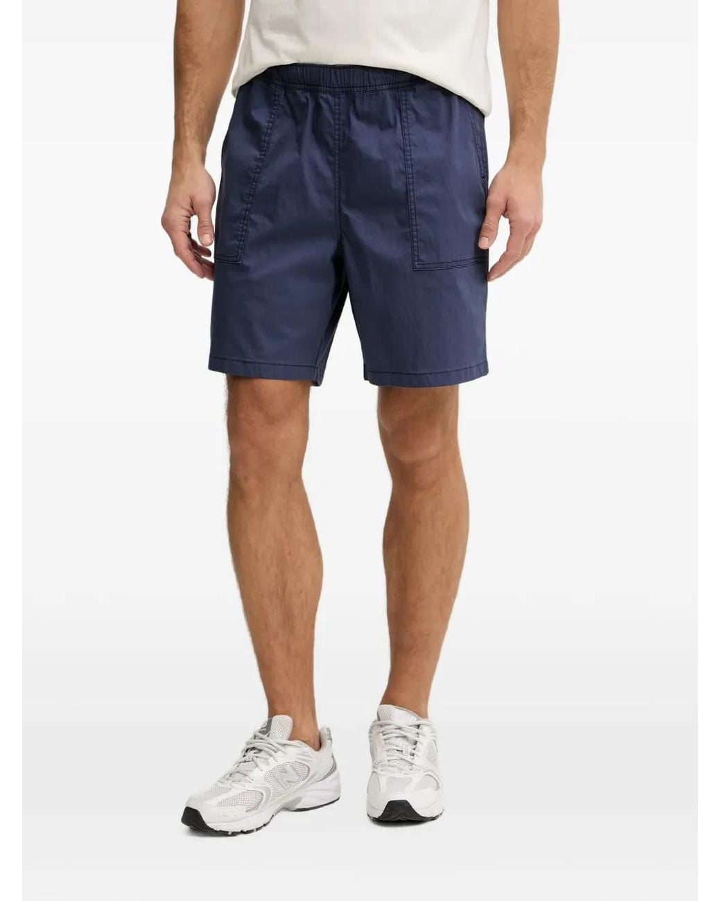 Columbia Blue Short Pfg Bonefish À Taille Élastiquée Et Poche Plaquée for men