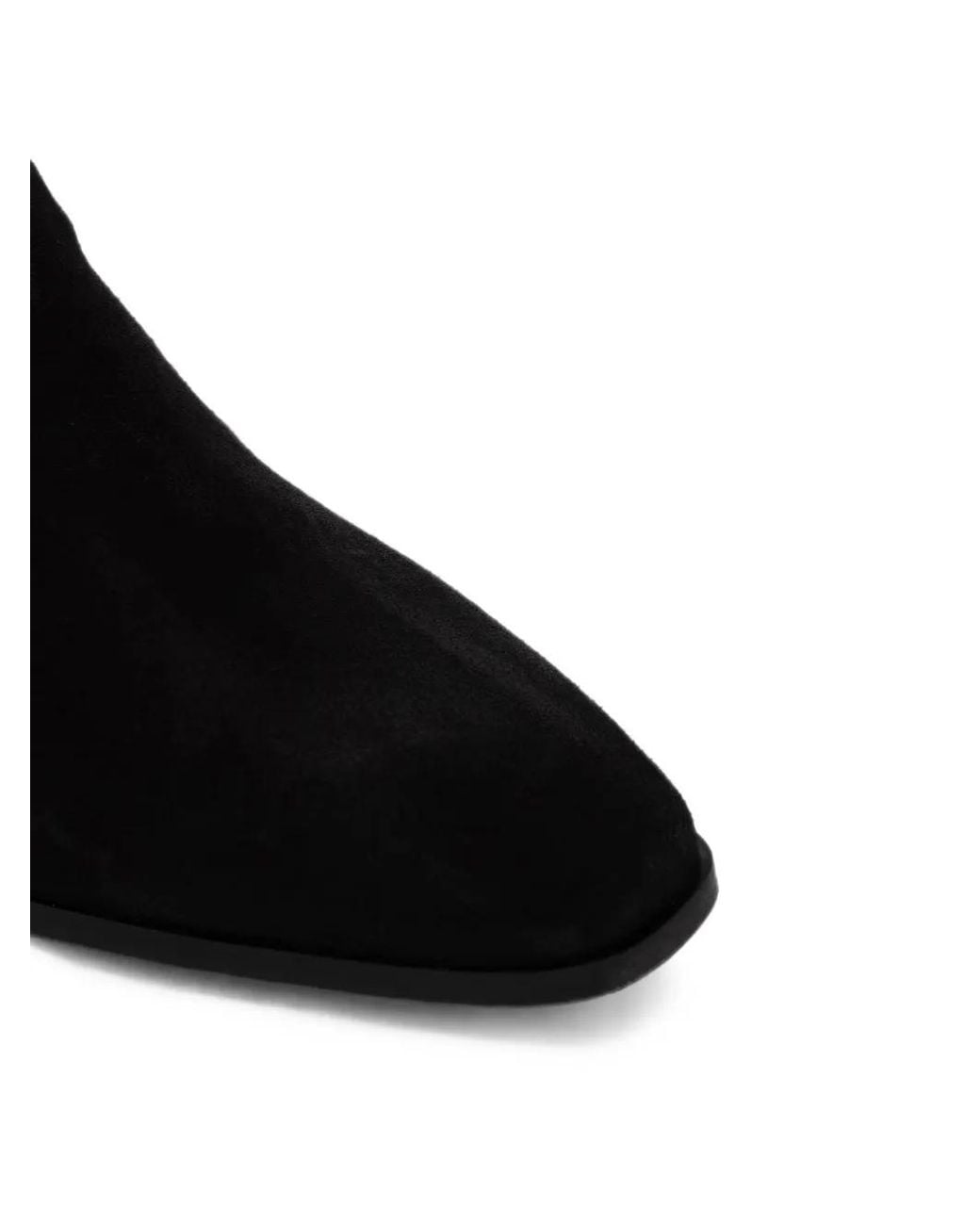 Gant Black Suede Knee-High Boots