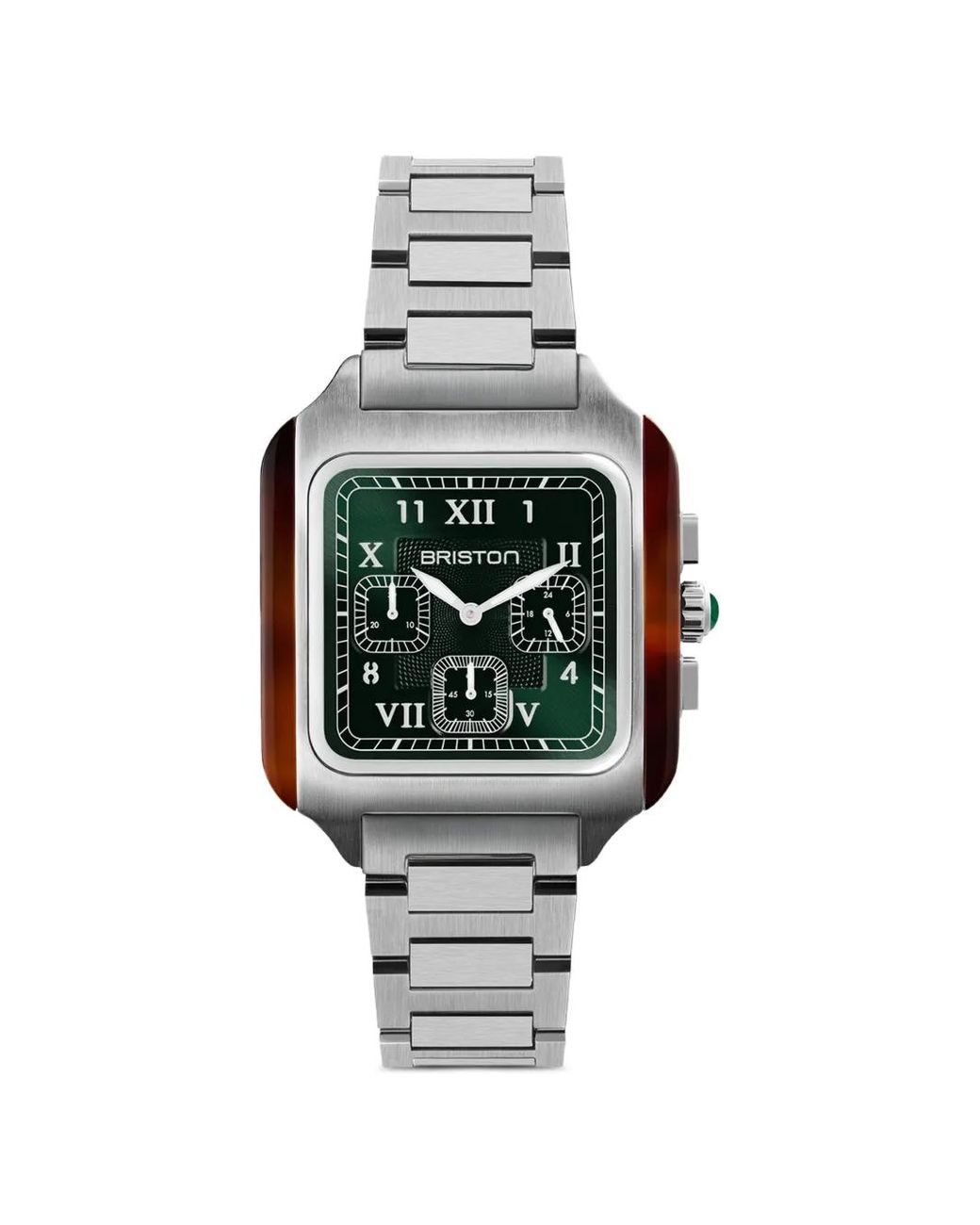 Briston Green Streamliner Kennedy 39Mm Watch for men