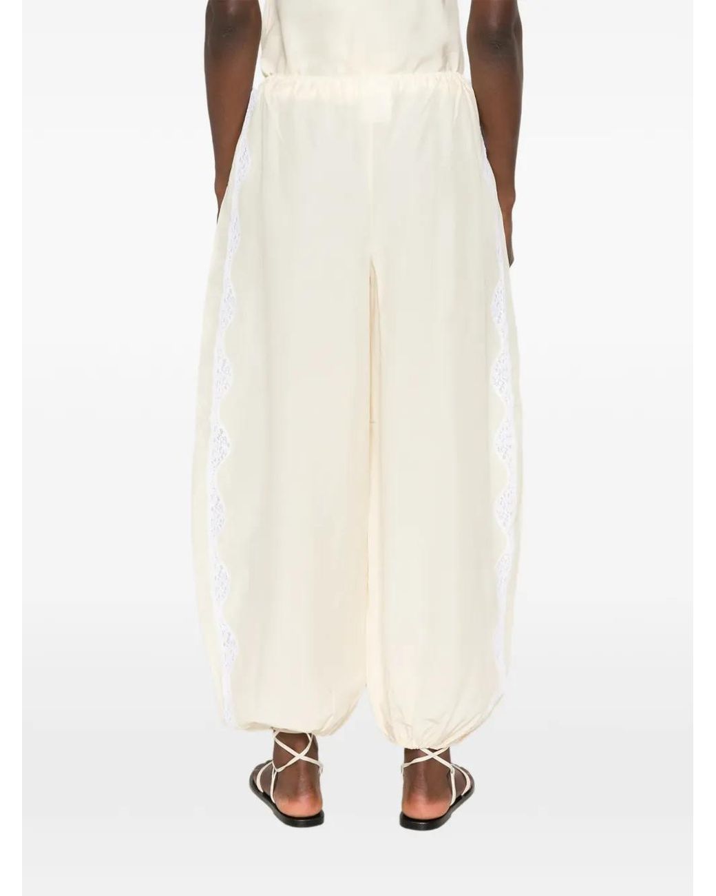 Posse White Tabitha Ballon Pants