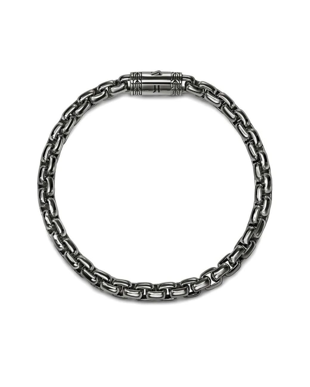 John Hardy White Box-Chain Bracelet for men