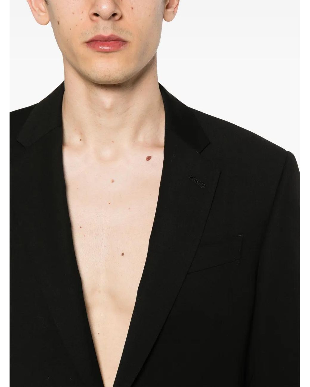 Giorgio Armani Black Wool Suit for men