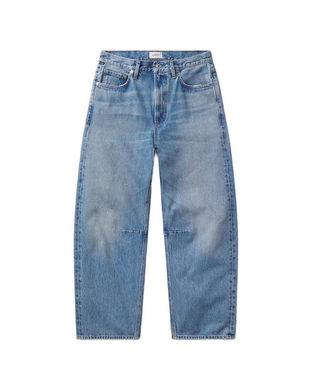 Citizens of Humanity Blue Logo-Patch Jeans