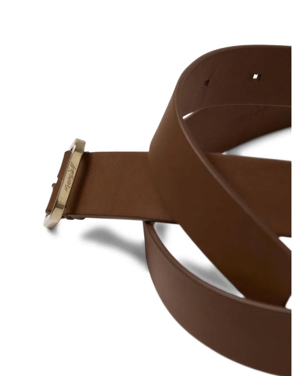 Cintura Quadra di Marsèll in Brown