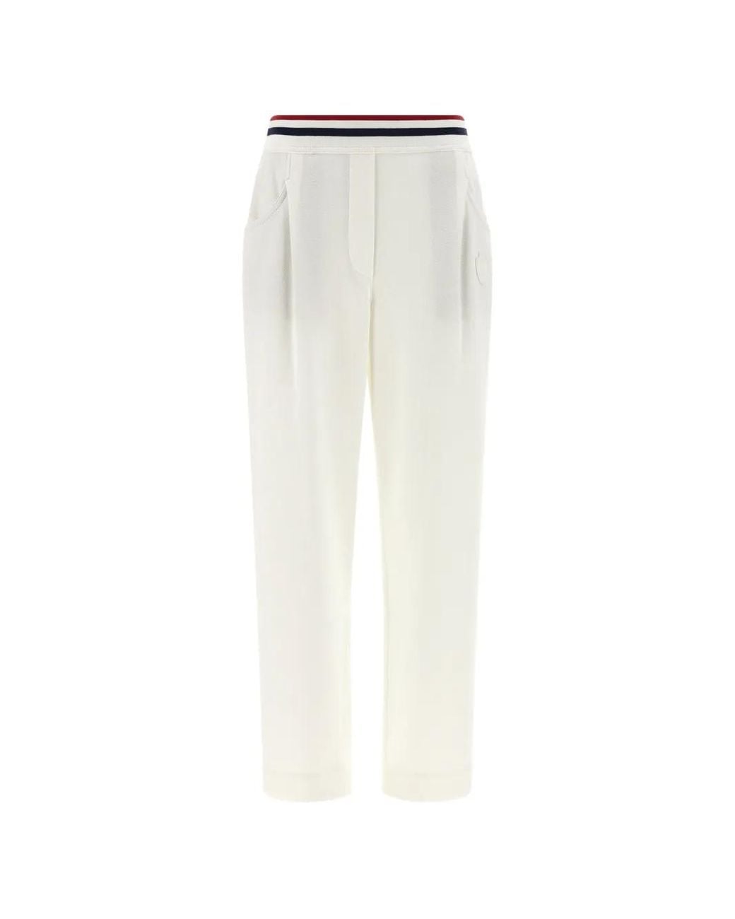 Brunello Cucinelli White Pants