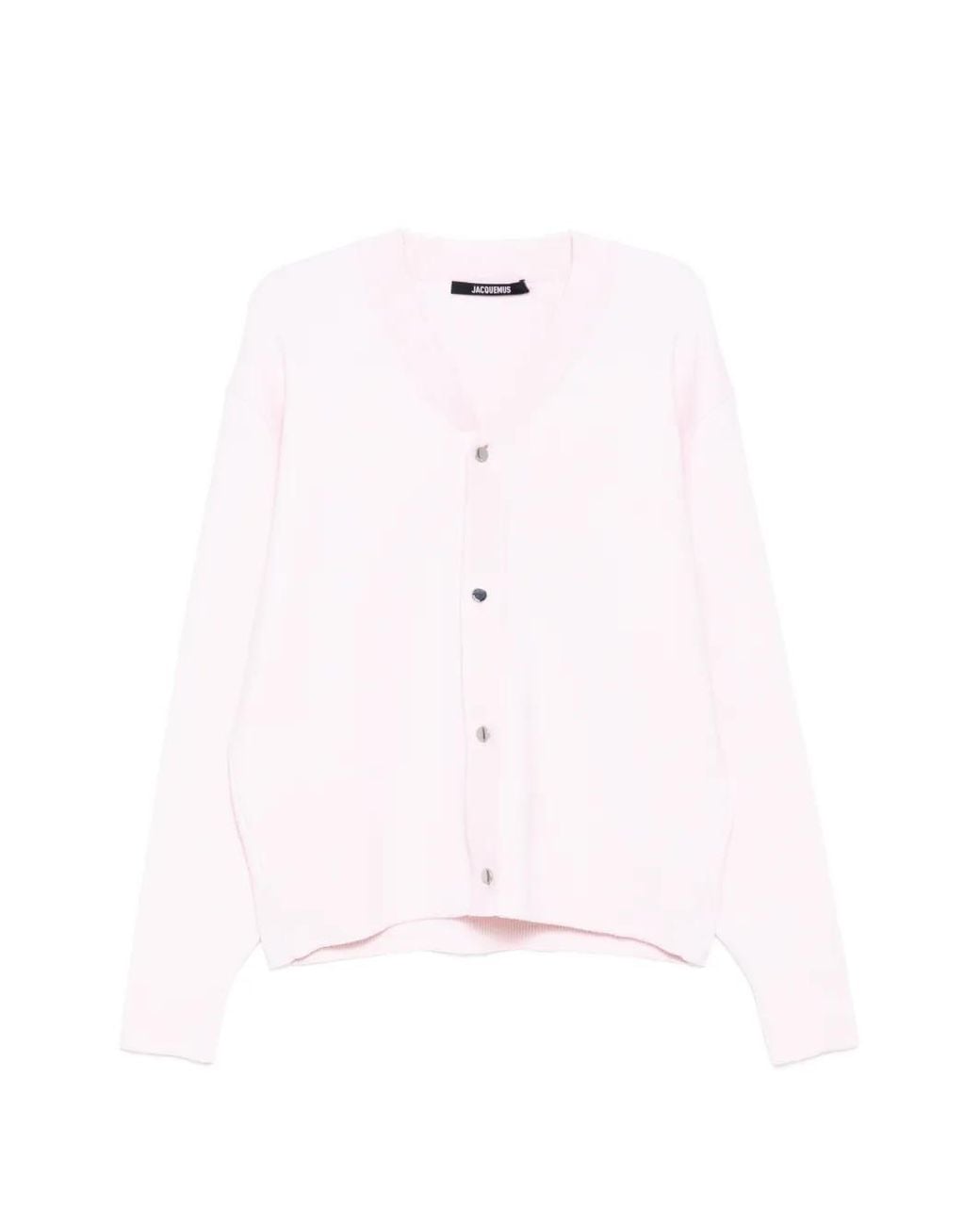 Jacquemus Pink Cardigan The Doppio for men