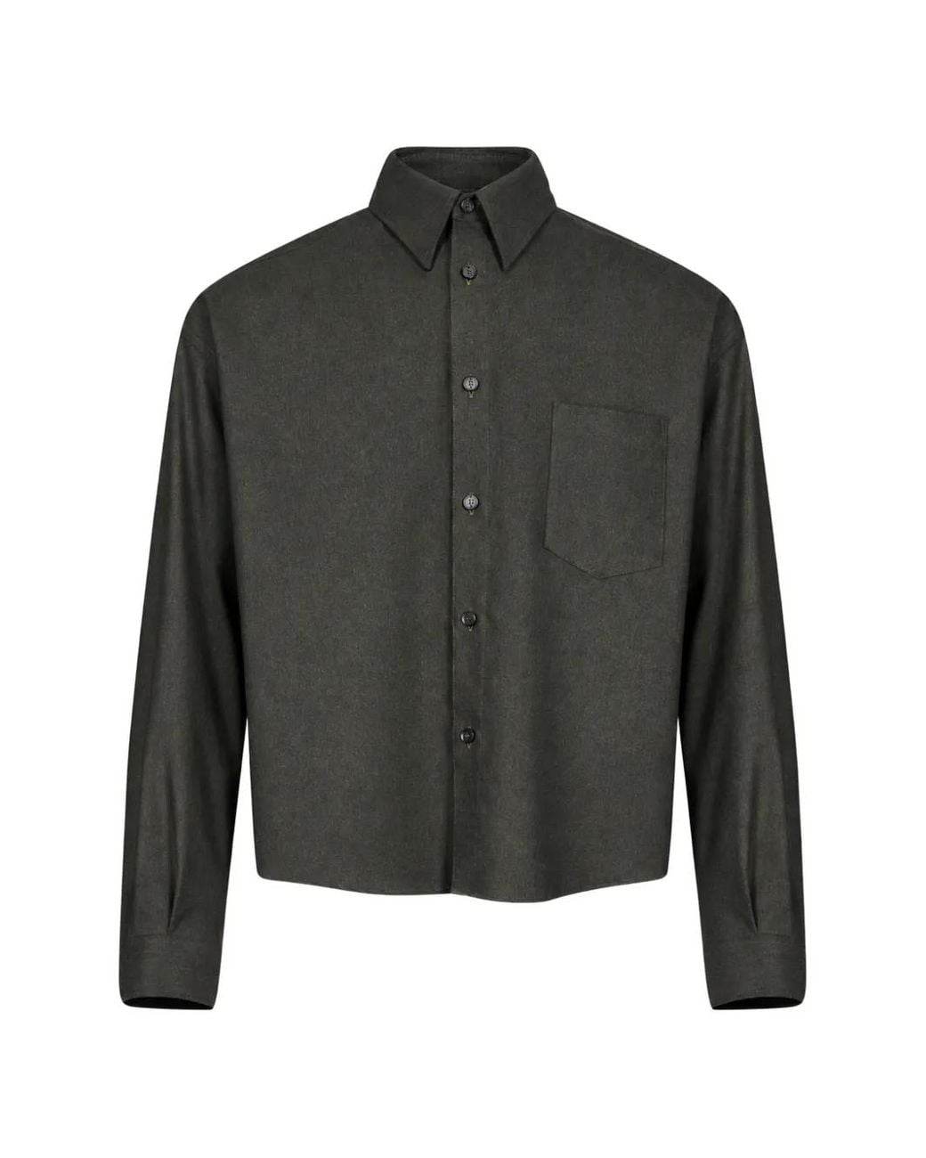 Hevò Gray Arpinova Shirt Jacket for men