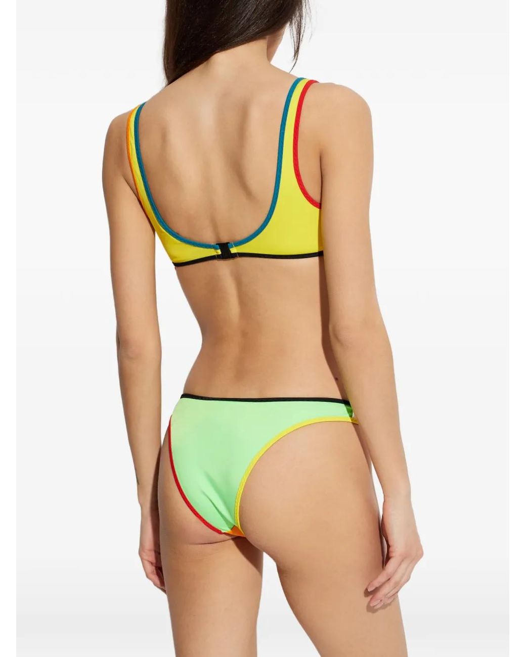 DIESEL Green Jada-D-Pop Bikini Top