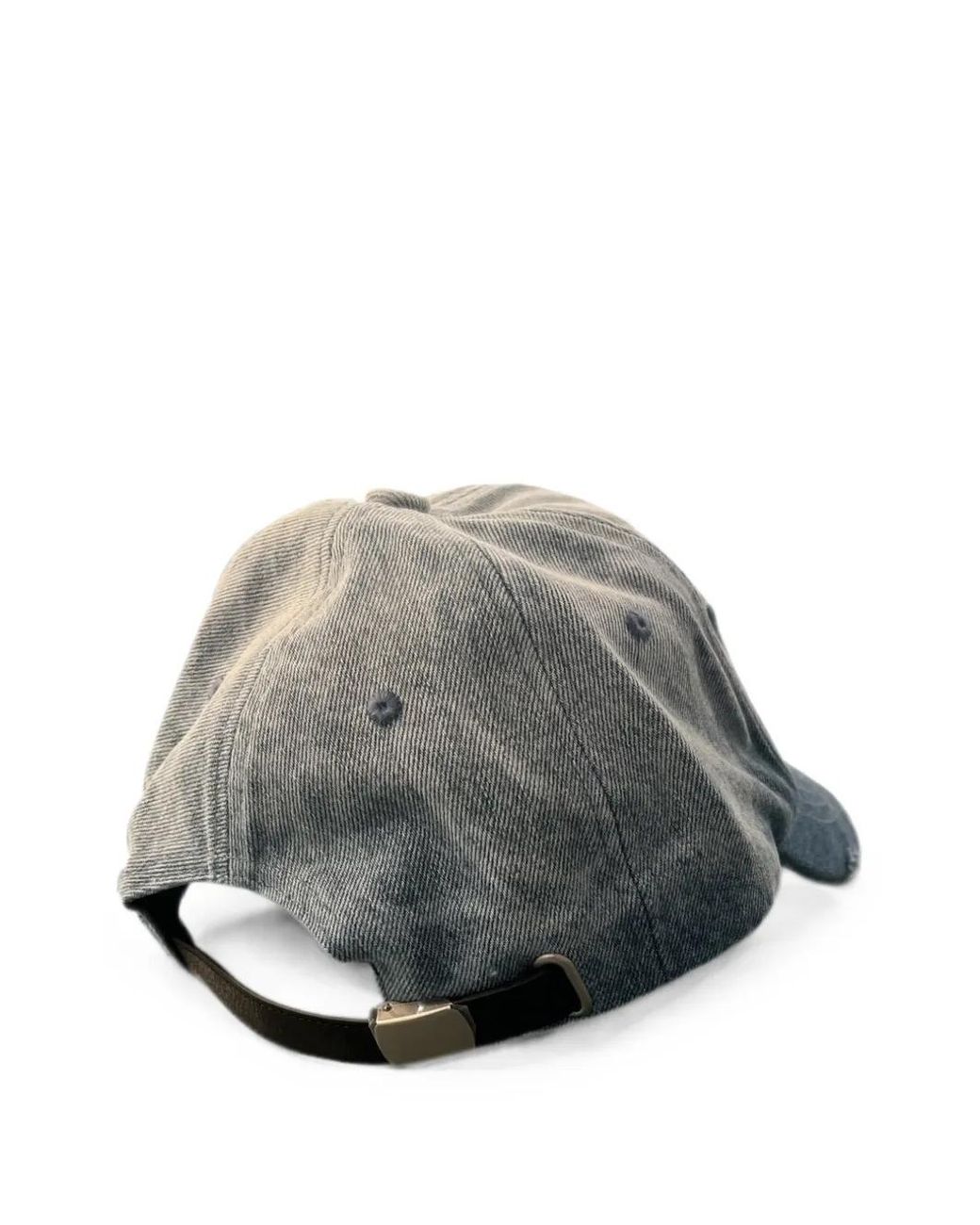 Feng Chen Wang Gray Embroidered-Logo Cap