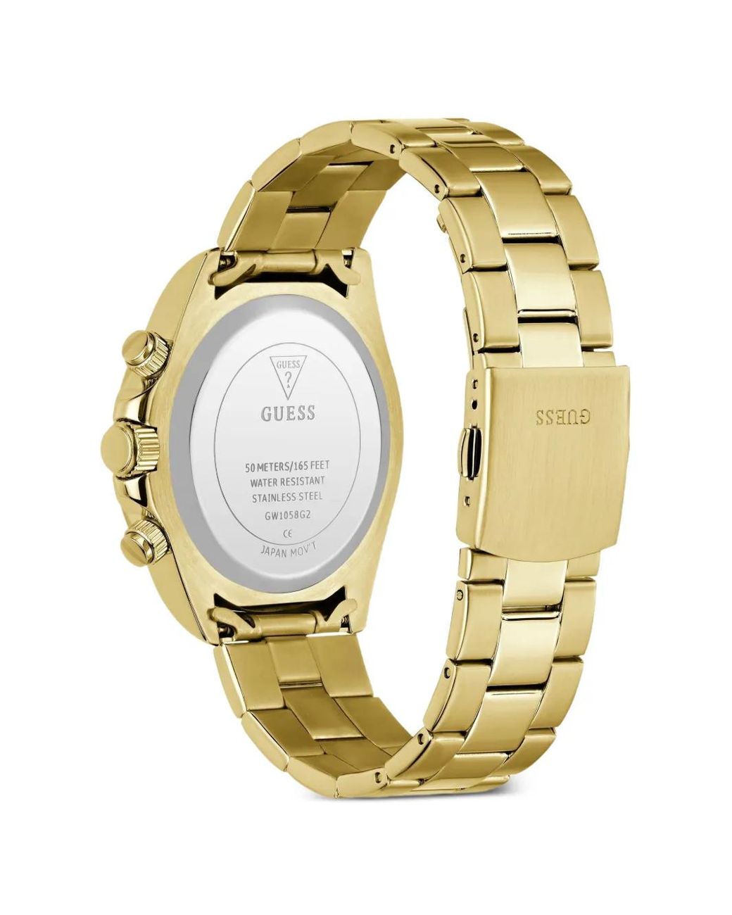 Guess Metallic Arthur Tone Analog Watch for men