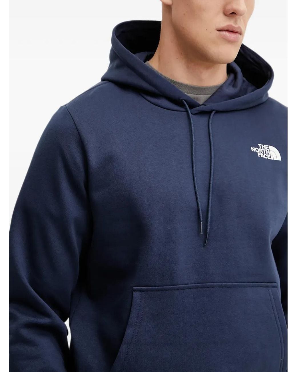The North Face Blue Simple Dome Hoodie for men