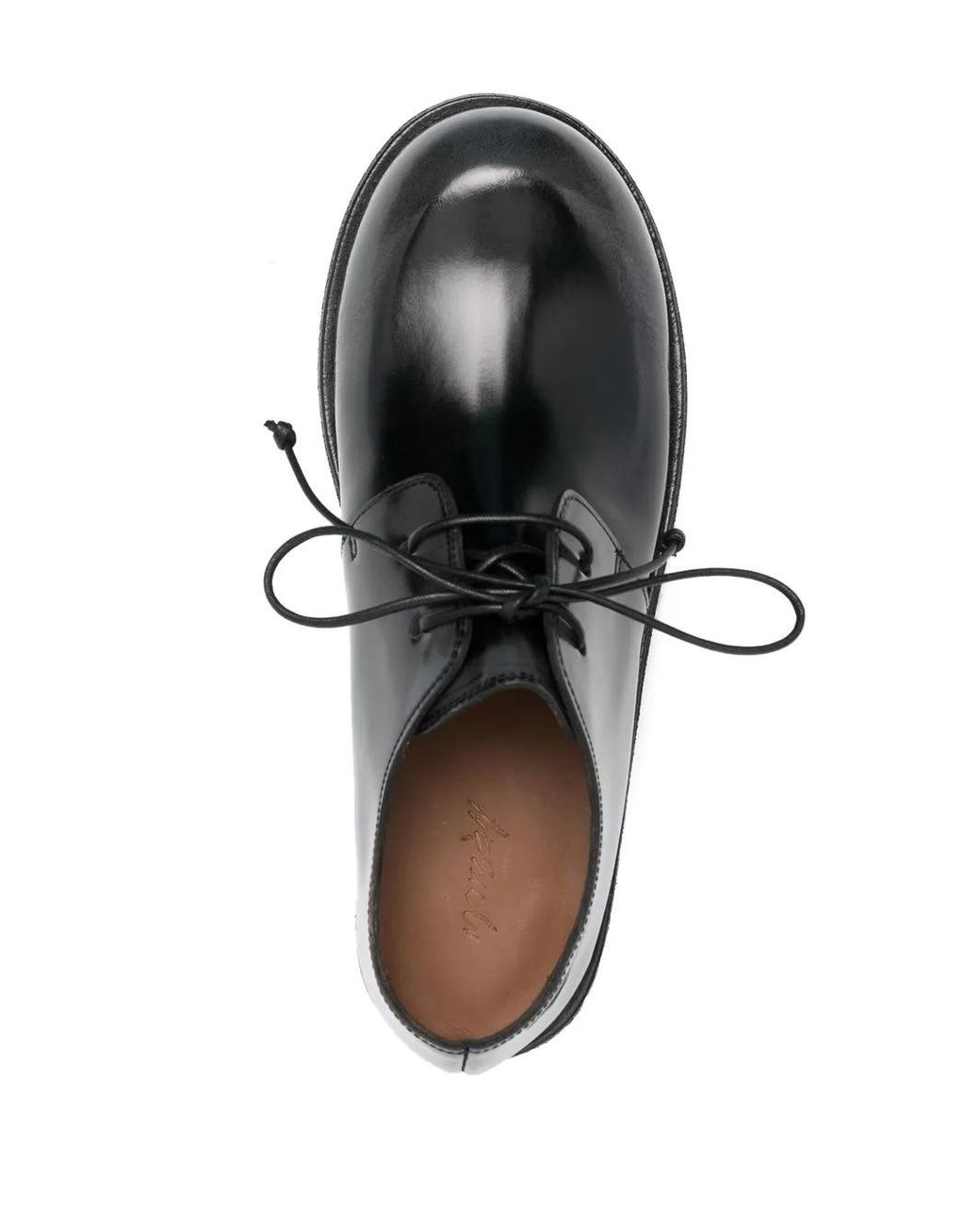 Marsèll Black Muso Leather Derby Shoes
