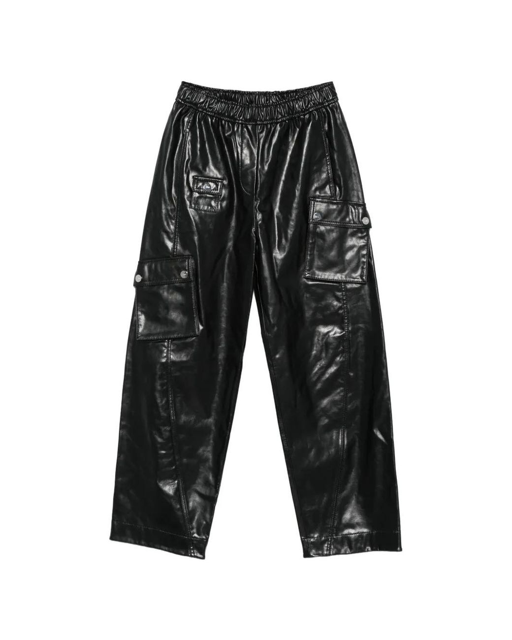 Ganni Gray Cargo Trousers