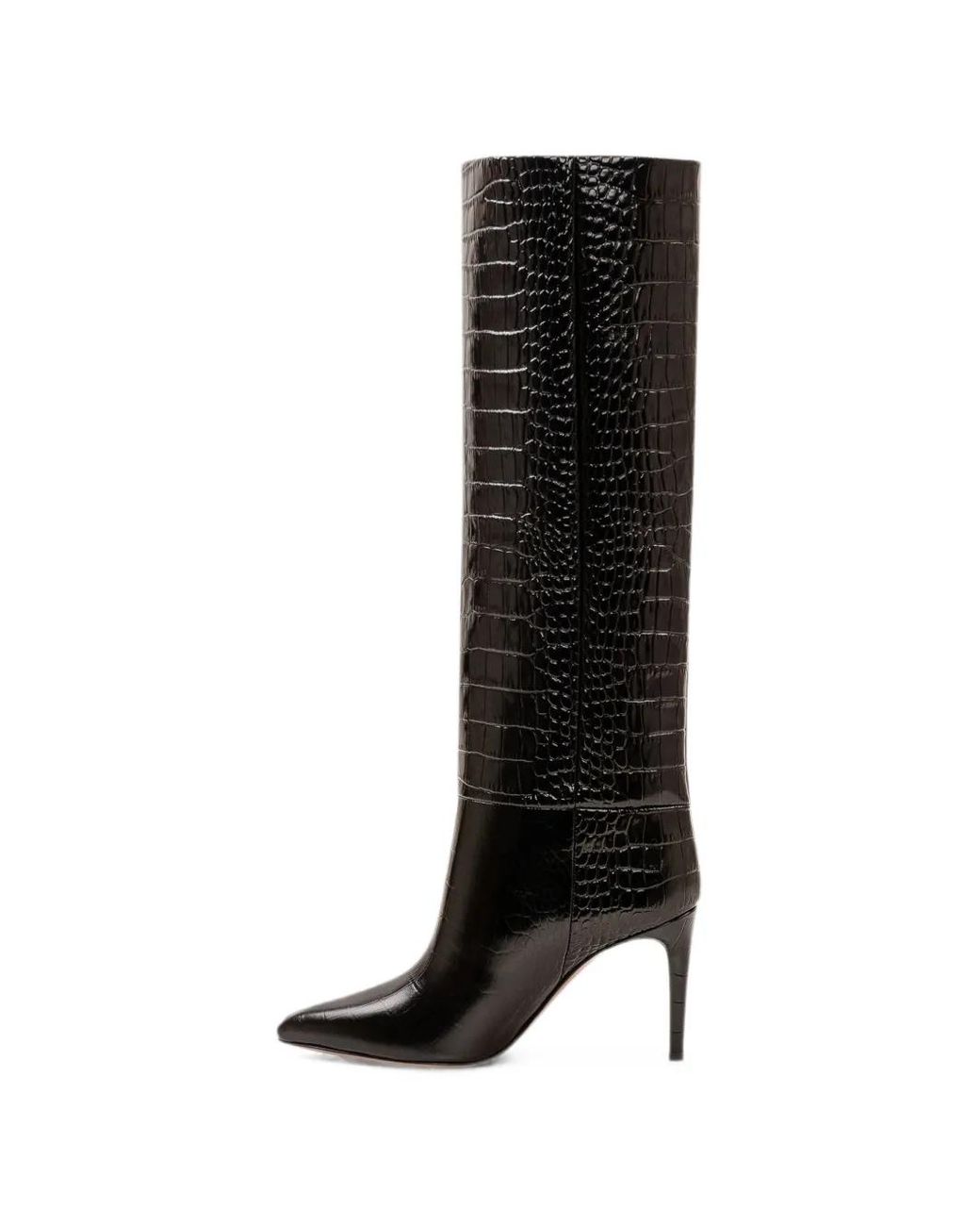 Paris Texas Black Knee-High Boots