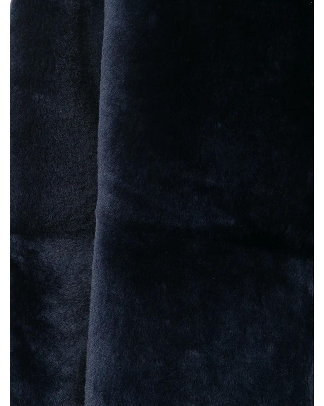 Abrigo Reversible Con Capucha Liska de color Black