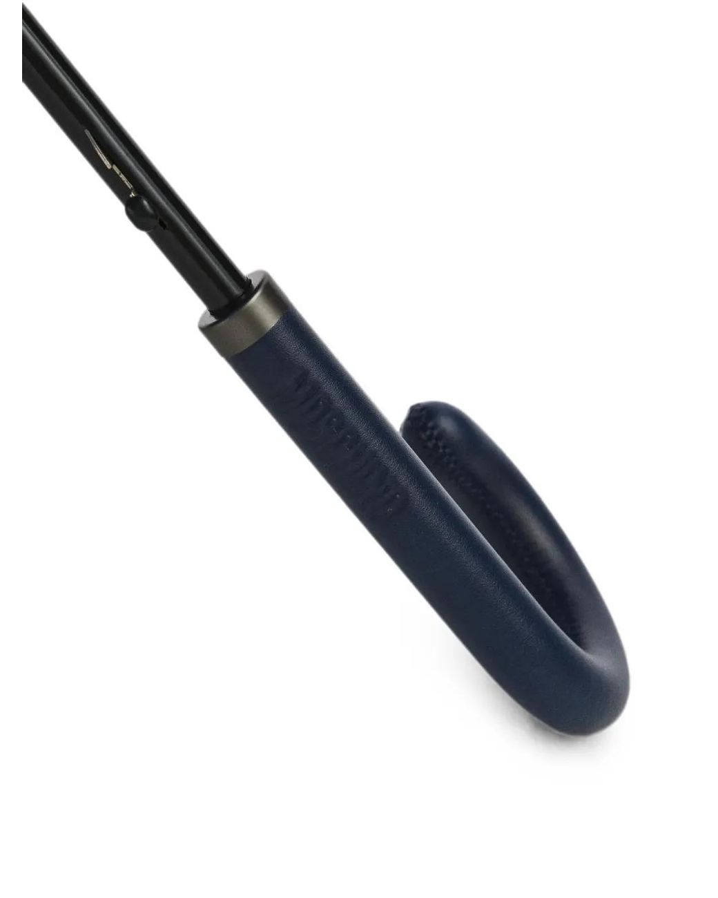 Moschino Blue Pinstripe-Print Umbrella