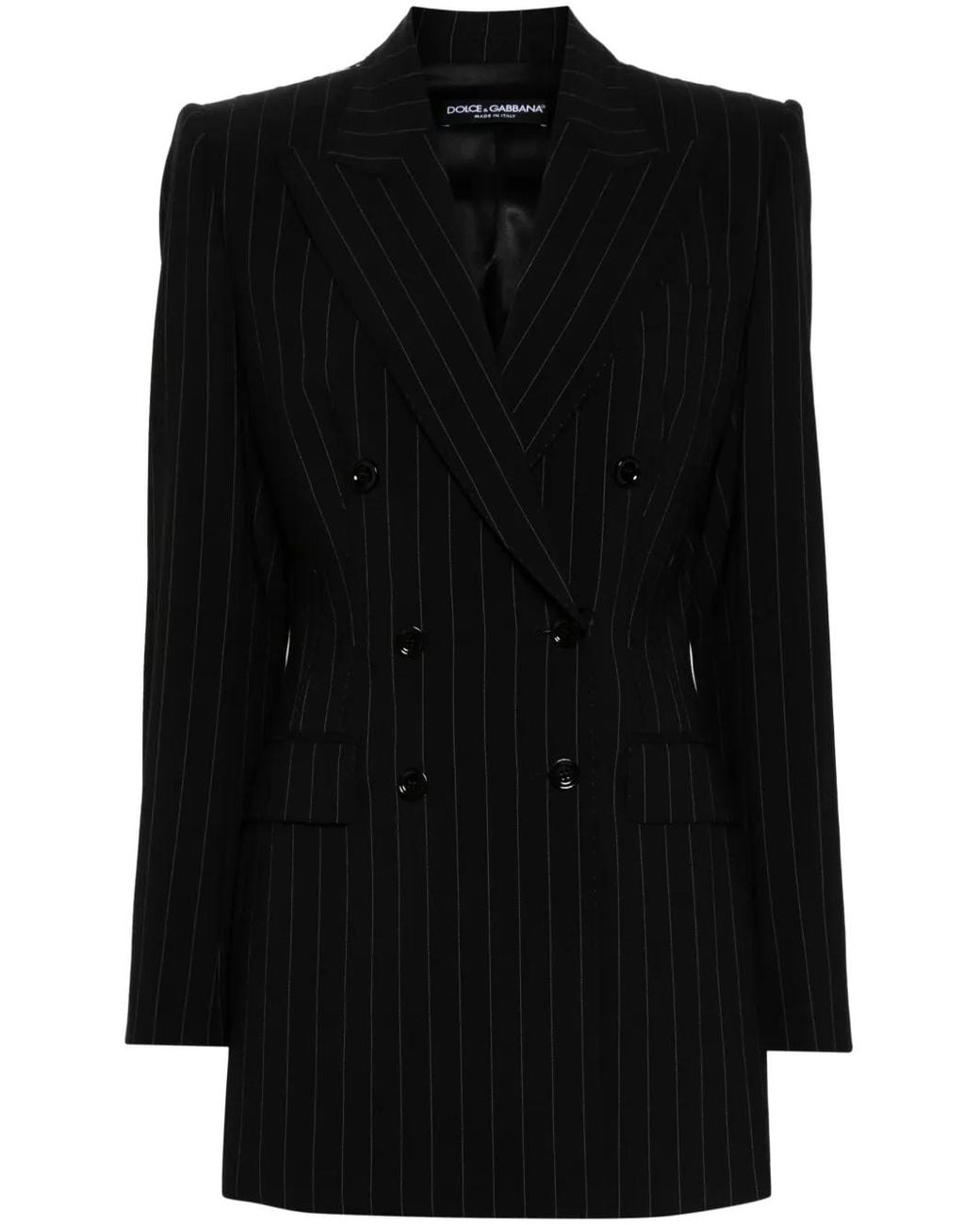 Dolce & Gabbana Black Coats & Jackets