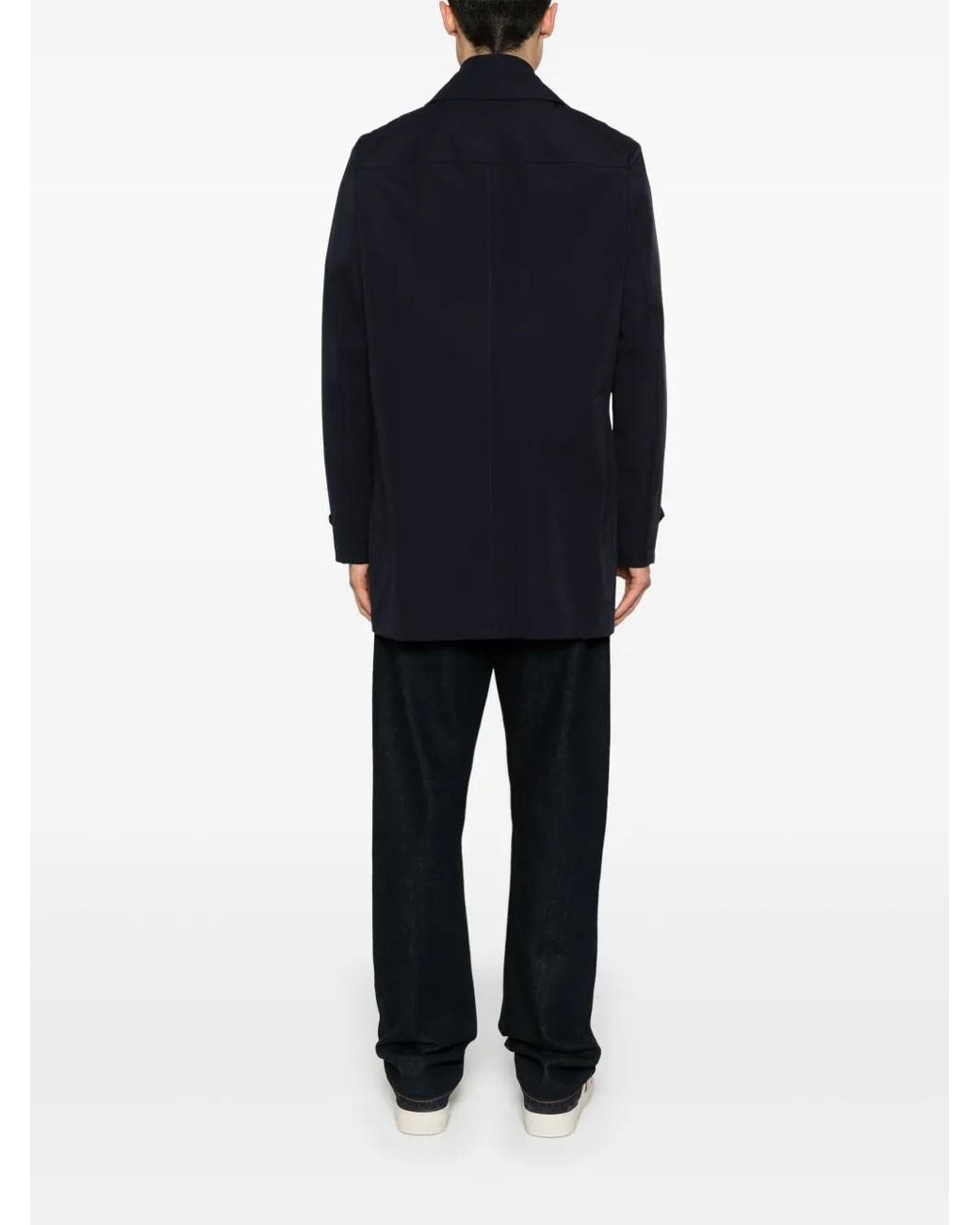 Fay Blue Morning Coat Trenchcoat for men