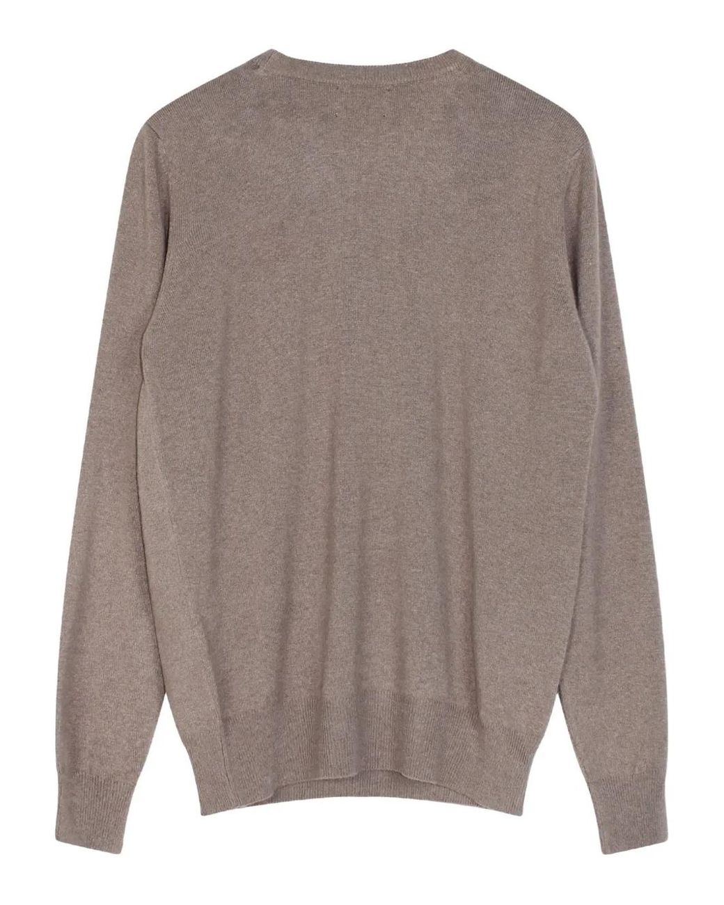 Refrigiwear Gray Logo-Patch Sweater for men