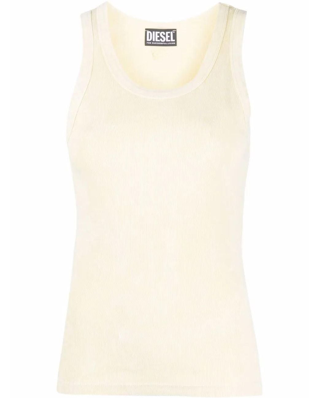 DIESEL Natural T-Anky-C1 Ribbed Tank Top