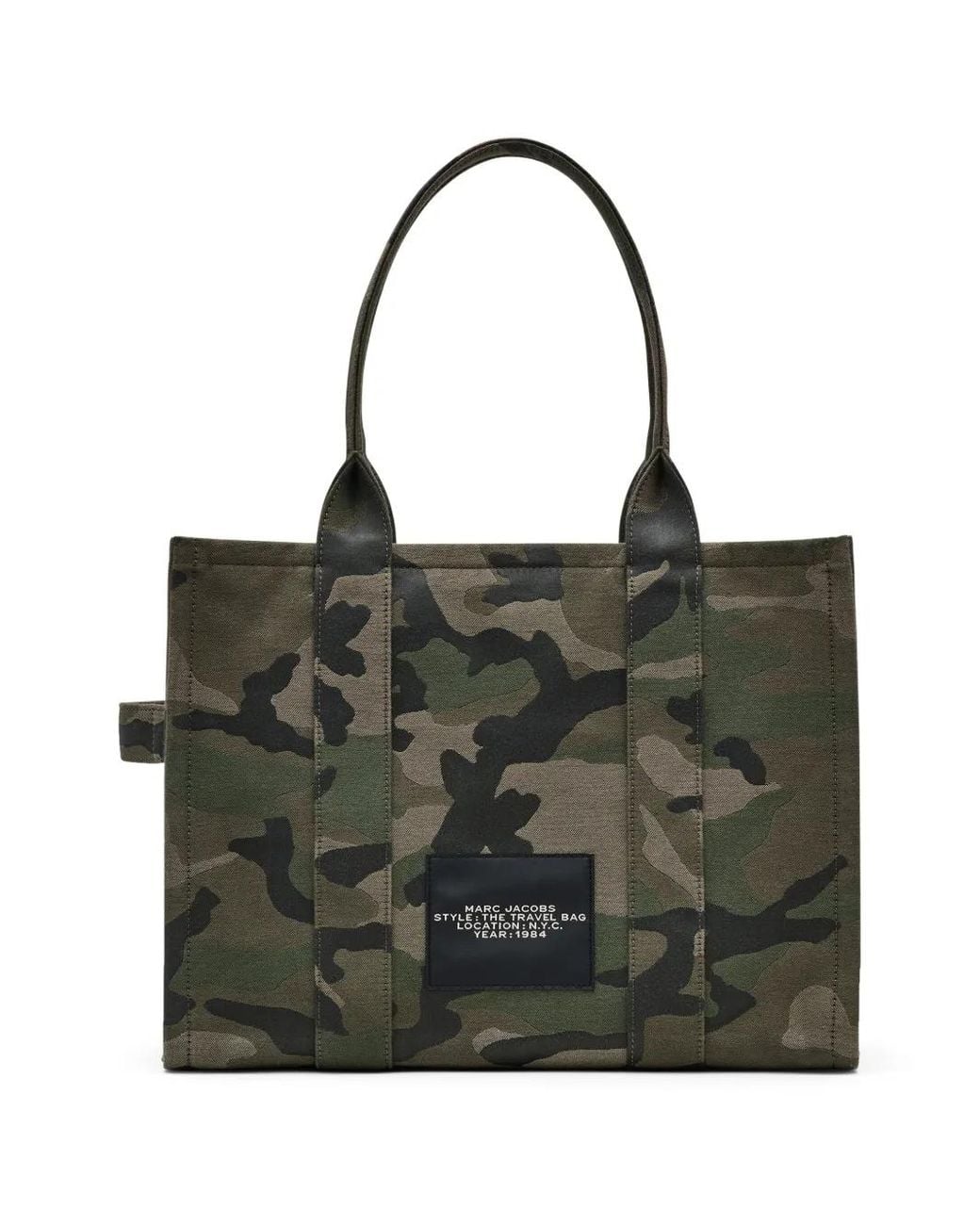 Marc Jacobs Black The Tote Bag Large Canvas Tote