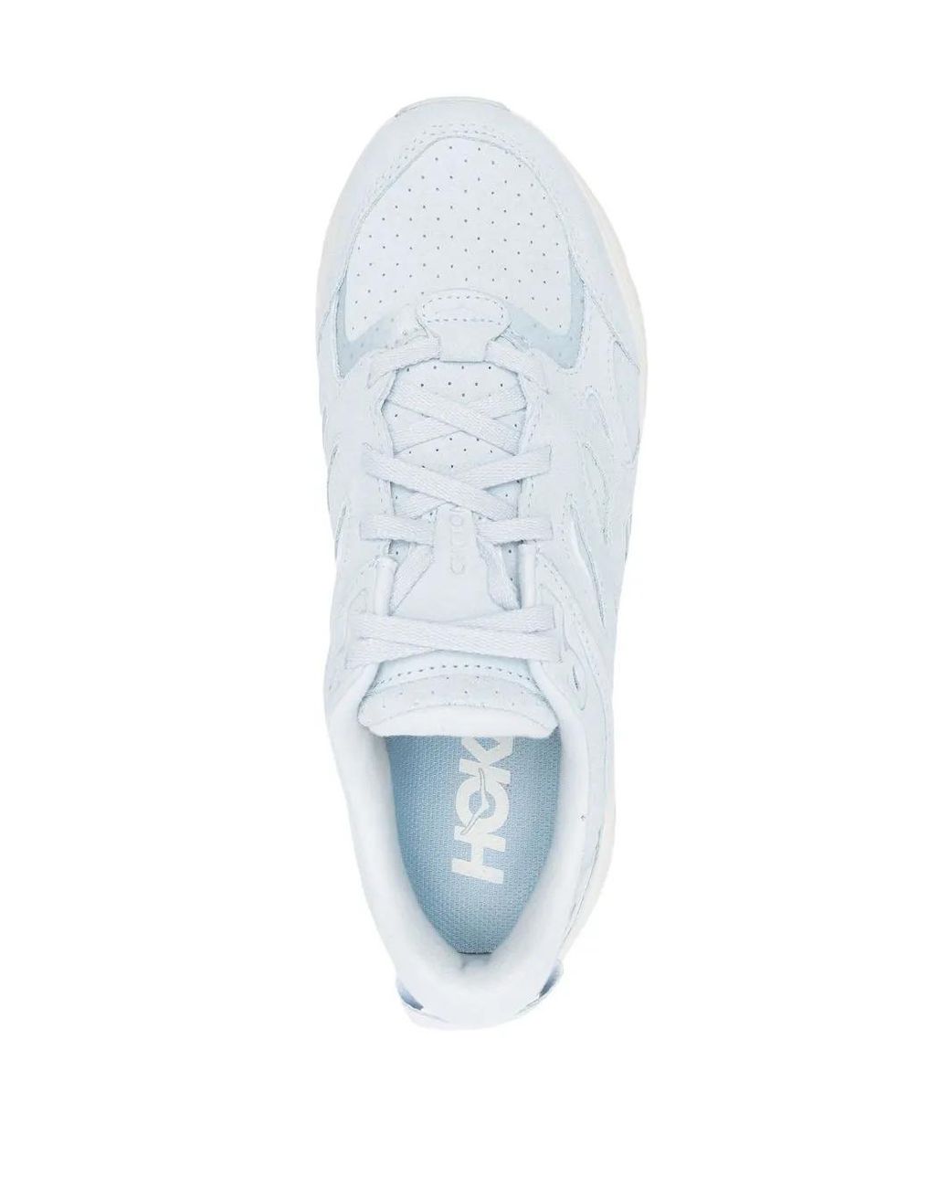 Hoka One One White Clifton L Low-Top Sneakers