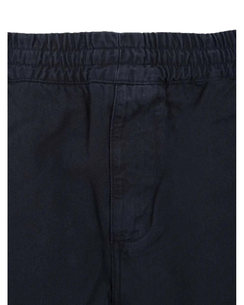 Carhartt Blue Flint Cotton-Twill Trousers for men