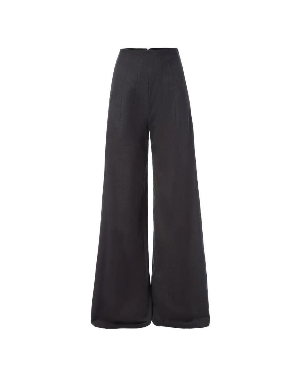 Monse Blue High-Waist Corset-Style Trousers