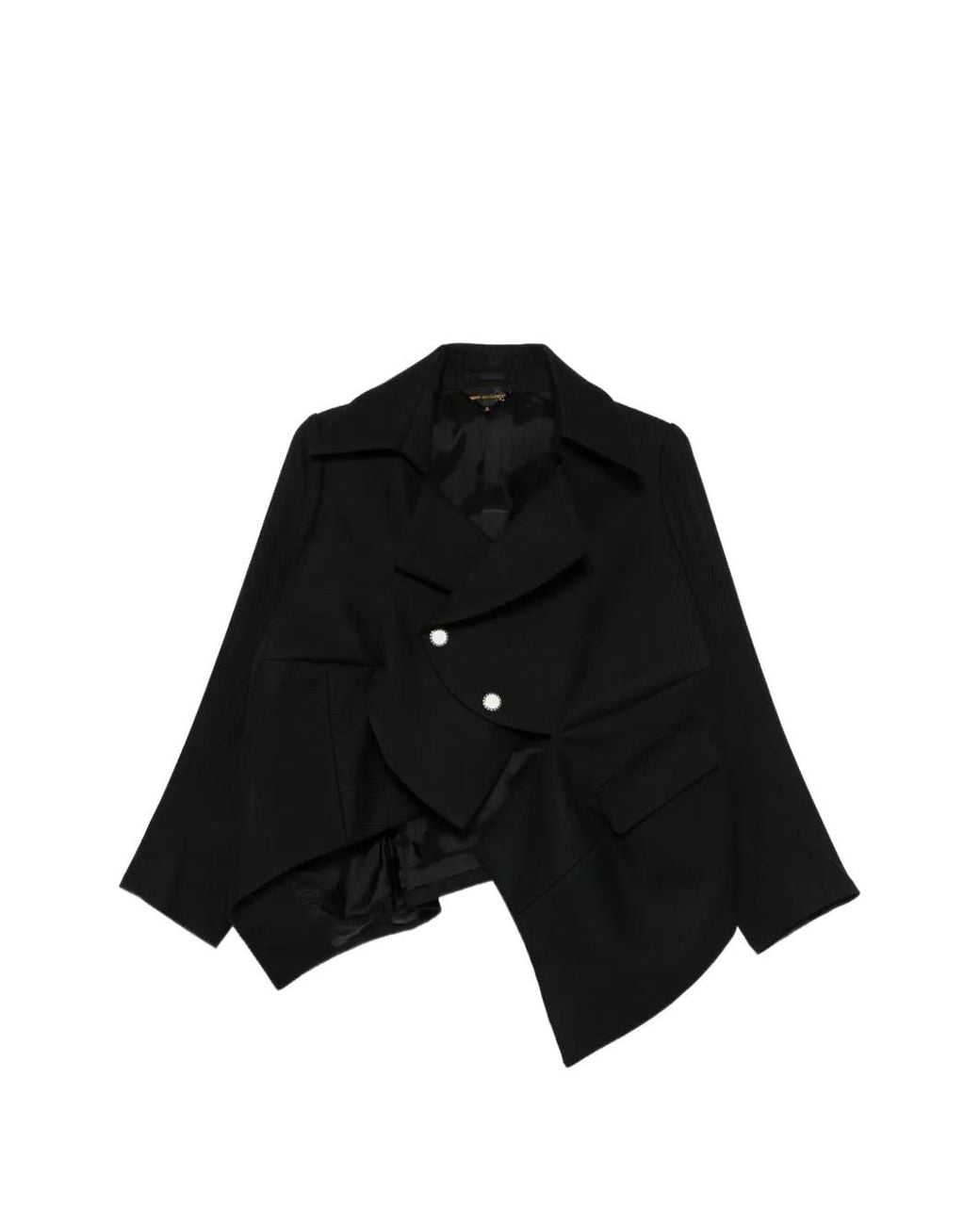 Comme des Garçons Black Asymmetric Jacket