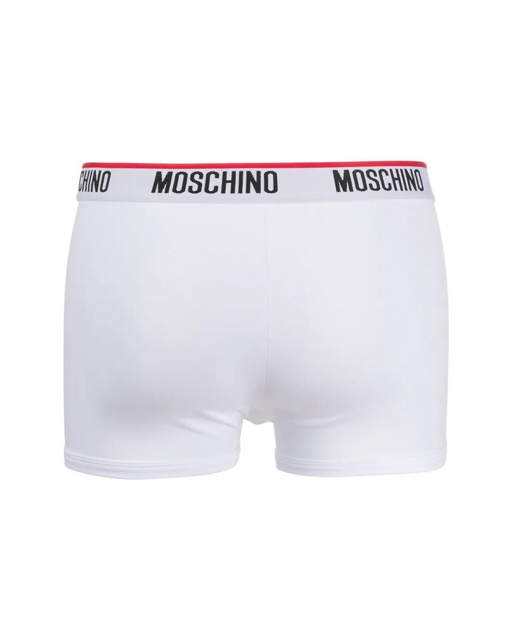 Moschino White Logo Boxers for men