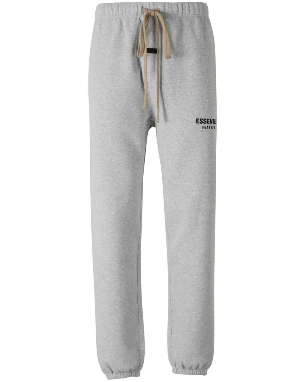Fear Of God Gray Cotton-blend Track Pants for men