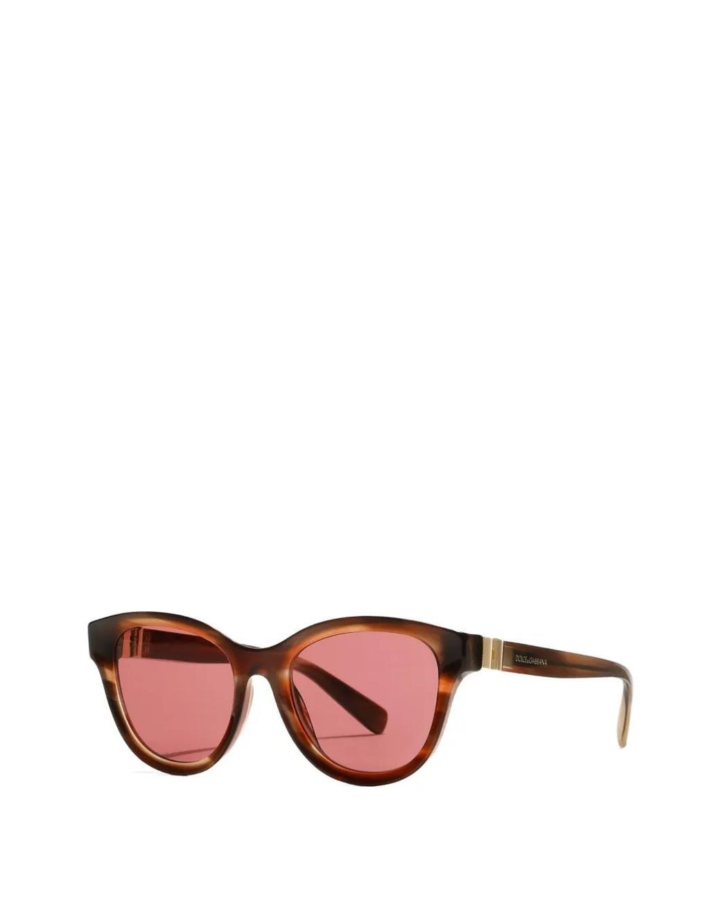 Dolce & Gabbana Pink Dg Hinge Sunglasses