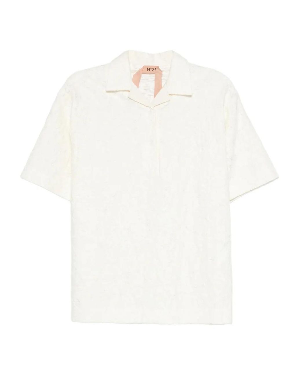 Top Texturizado N°21 de color White