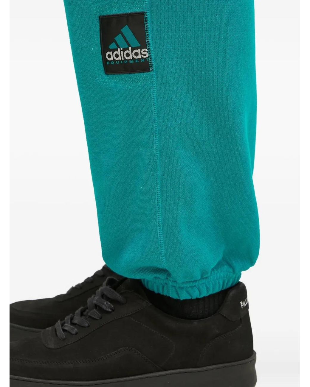 Adidas Green Eqt Reflective Track Pants for men