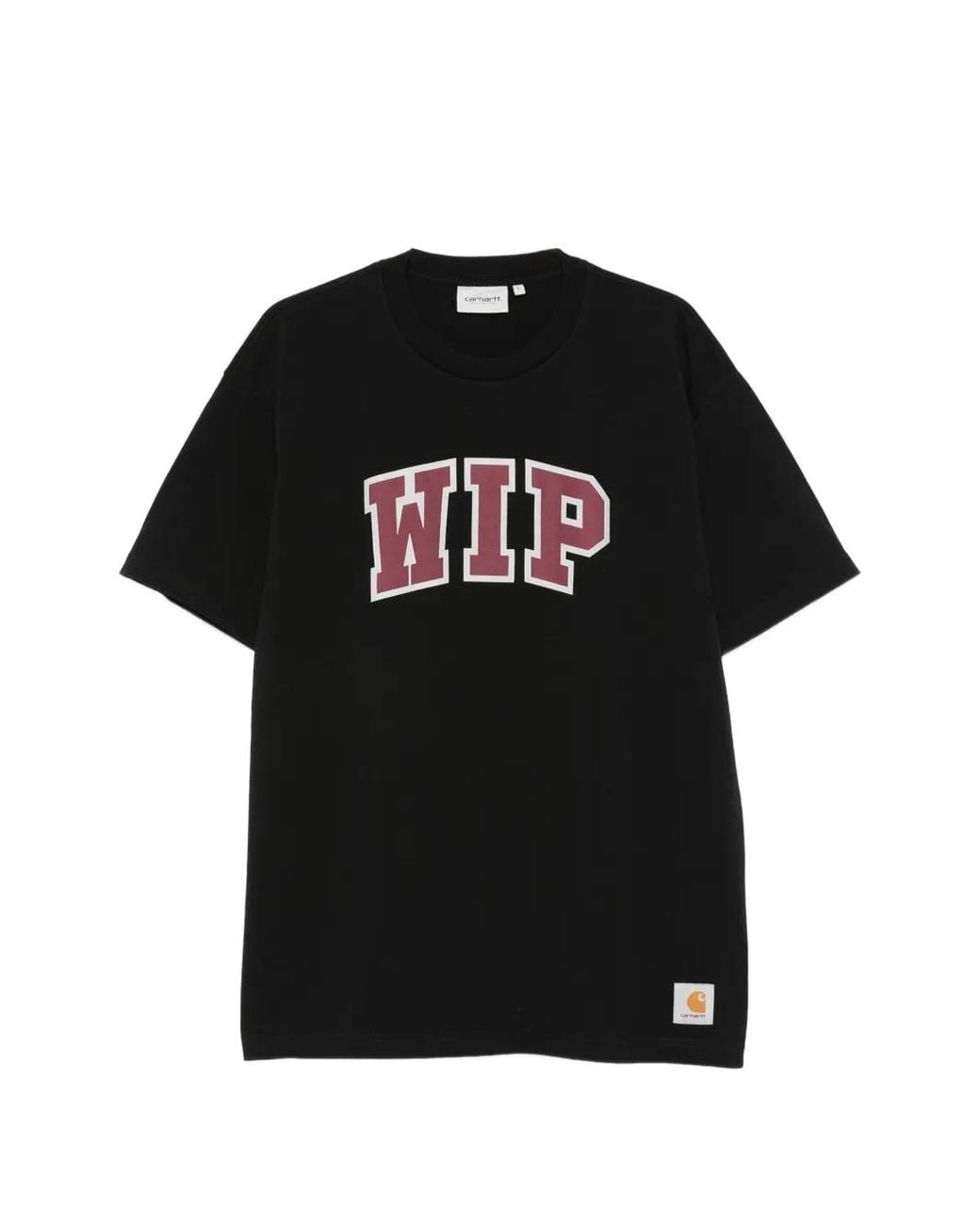 Carhartt Black Short Sleeves 'Wip Iii' Organic Cotton T-Shirt for men