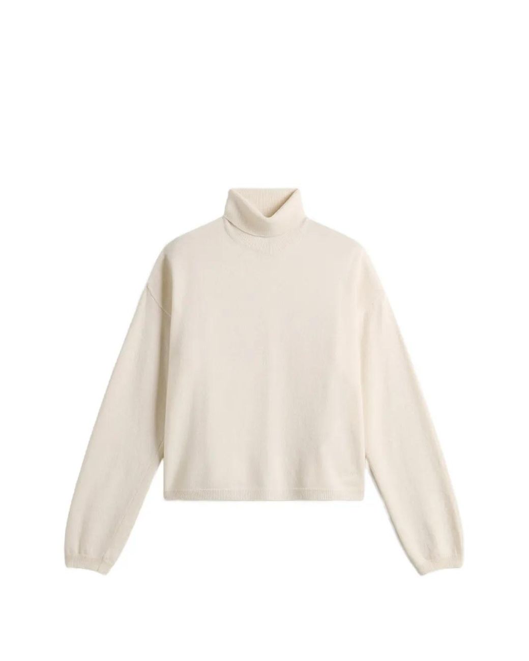 Woolrich Natural Turtleneck Sweater