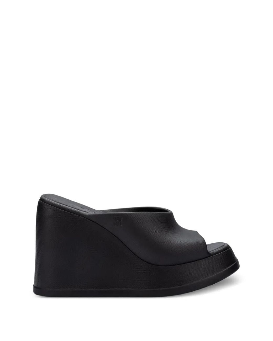 Melissa Black Free Slip Wedge Sandals