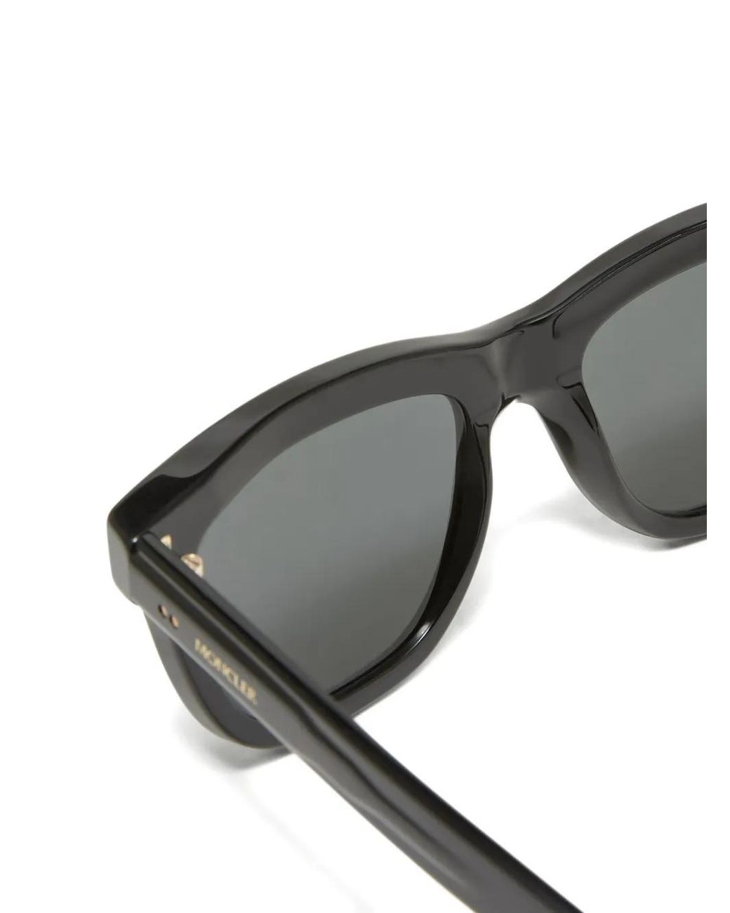 Moncler Black Bronzz Rectangle-Frame Sunglasses