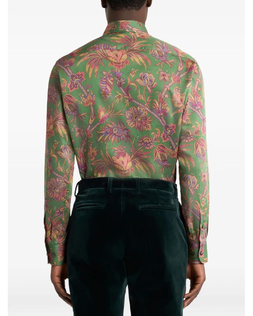 Camicia di Etro in Green da Uomo