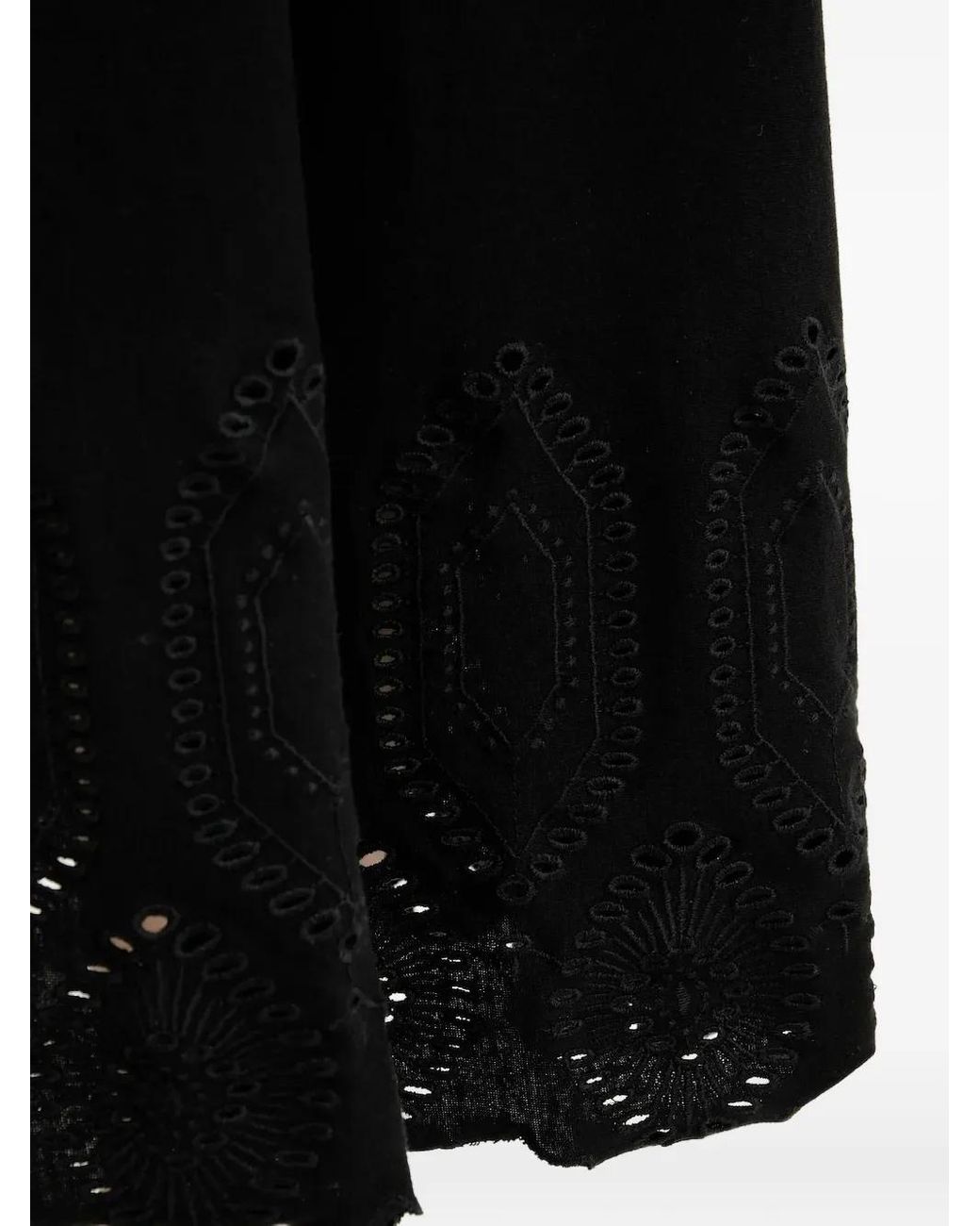Desigual Geribbelde Midi-Jurk in het Black