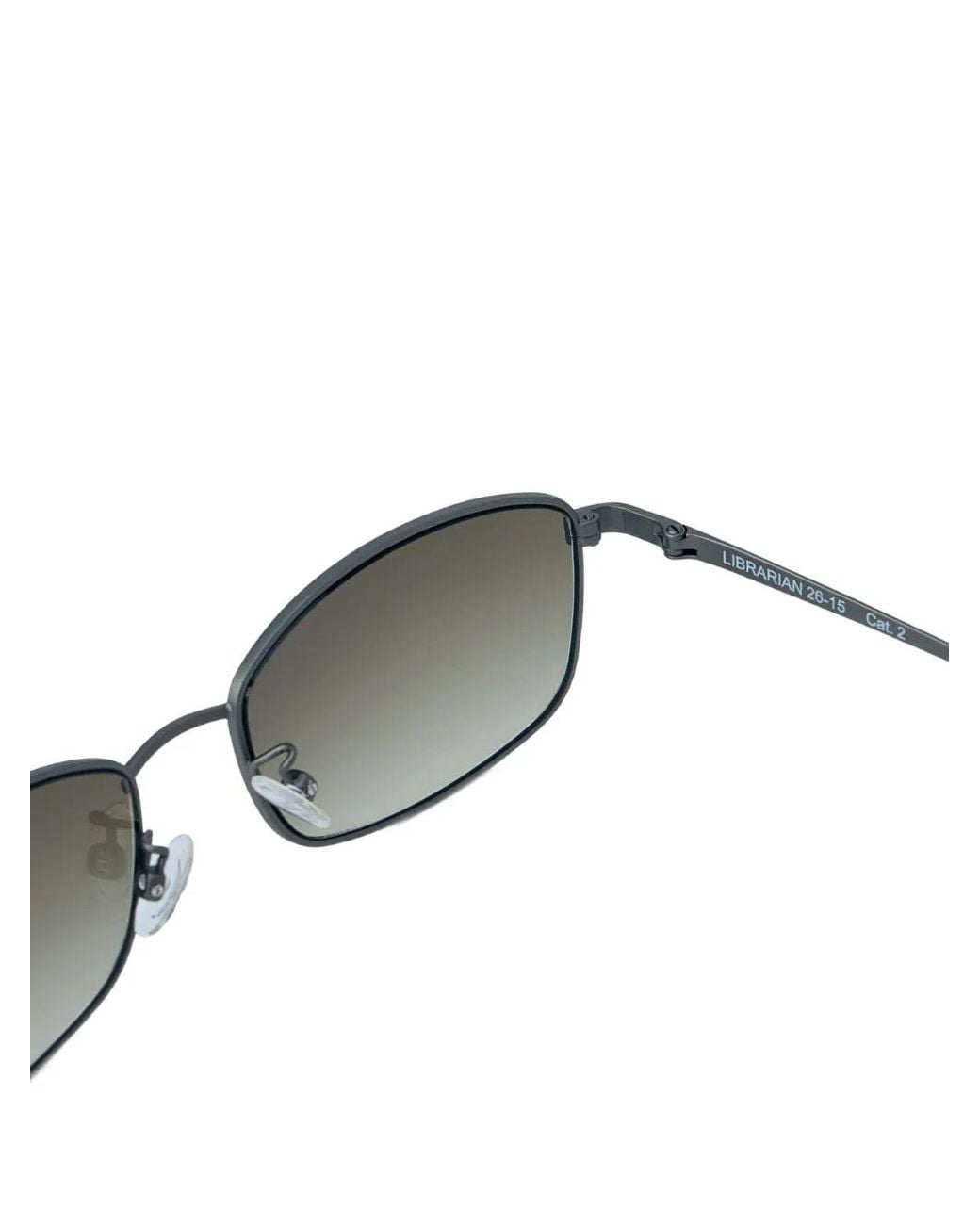 Our Legacy Gray Librarian Rectangle-Frame Sunglasses