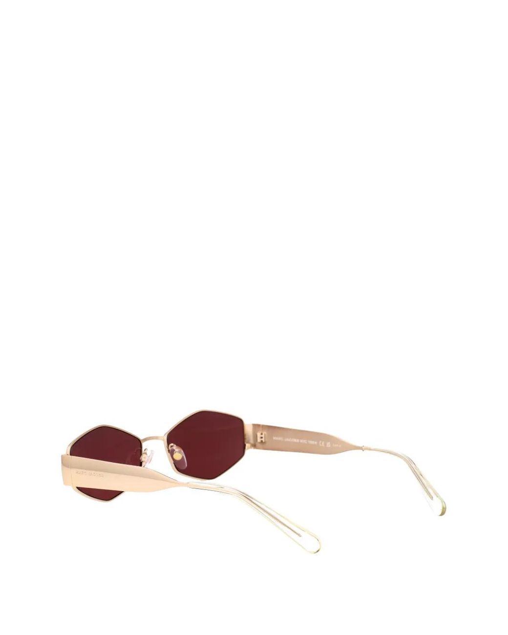 Marc Jacobs Metallic Geometric Sunglasses
