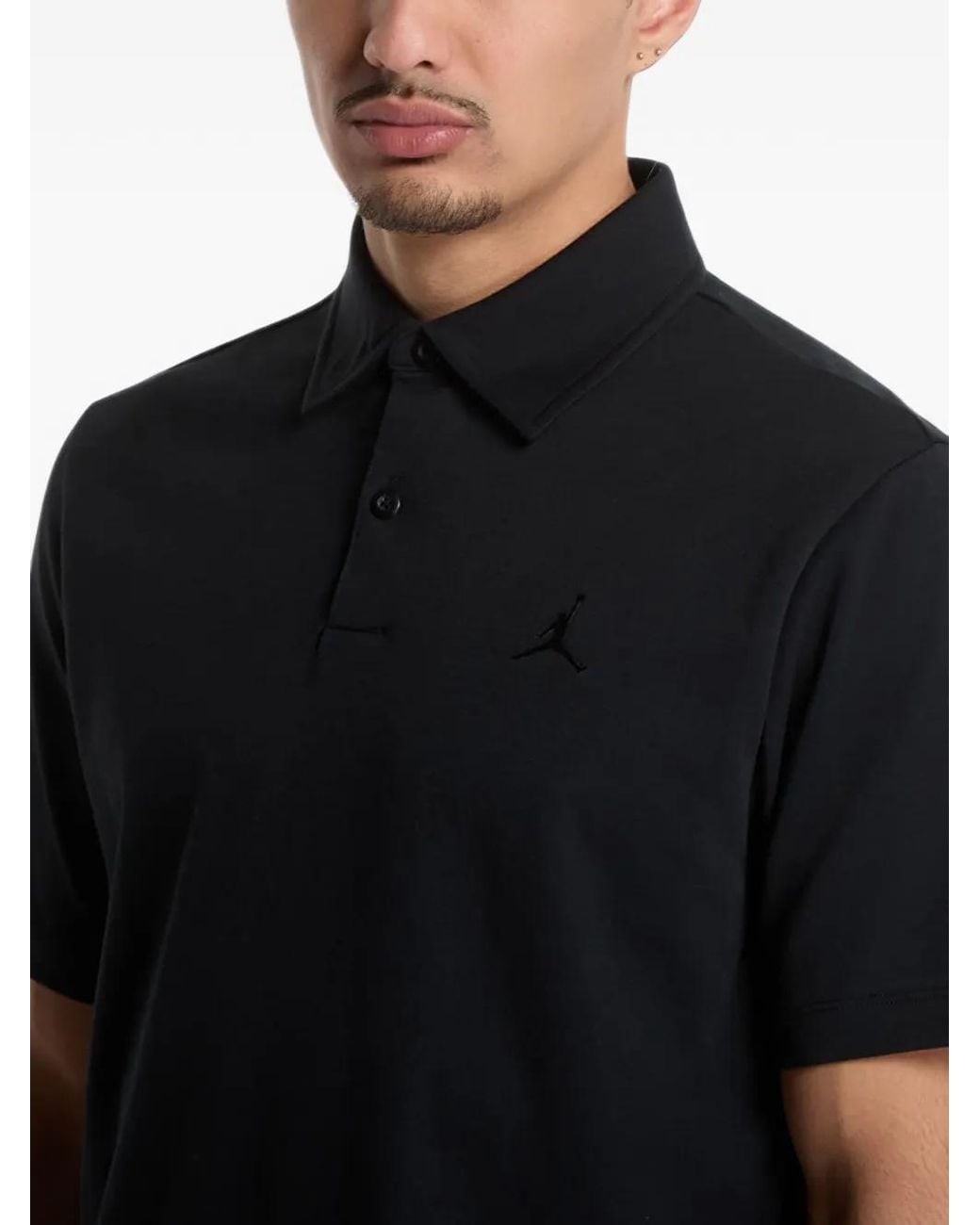 Nike Black Dri-Fit Golf Polo Shirt for men