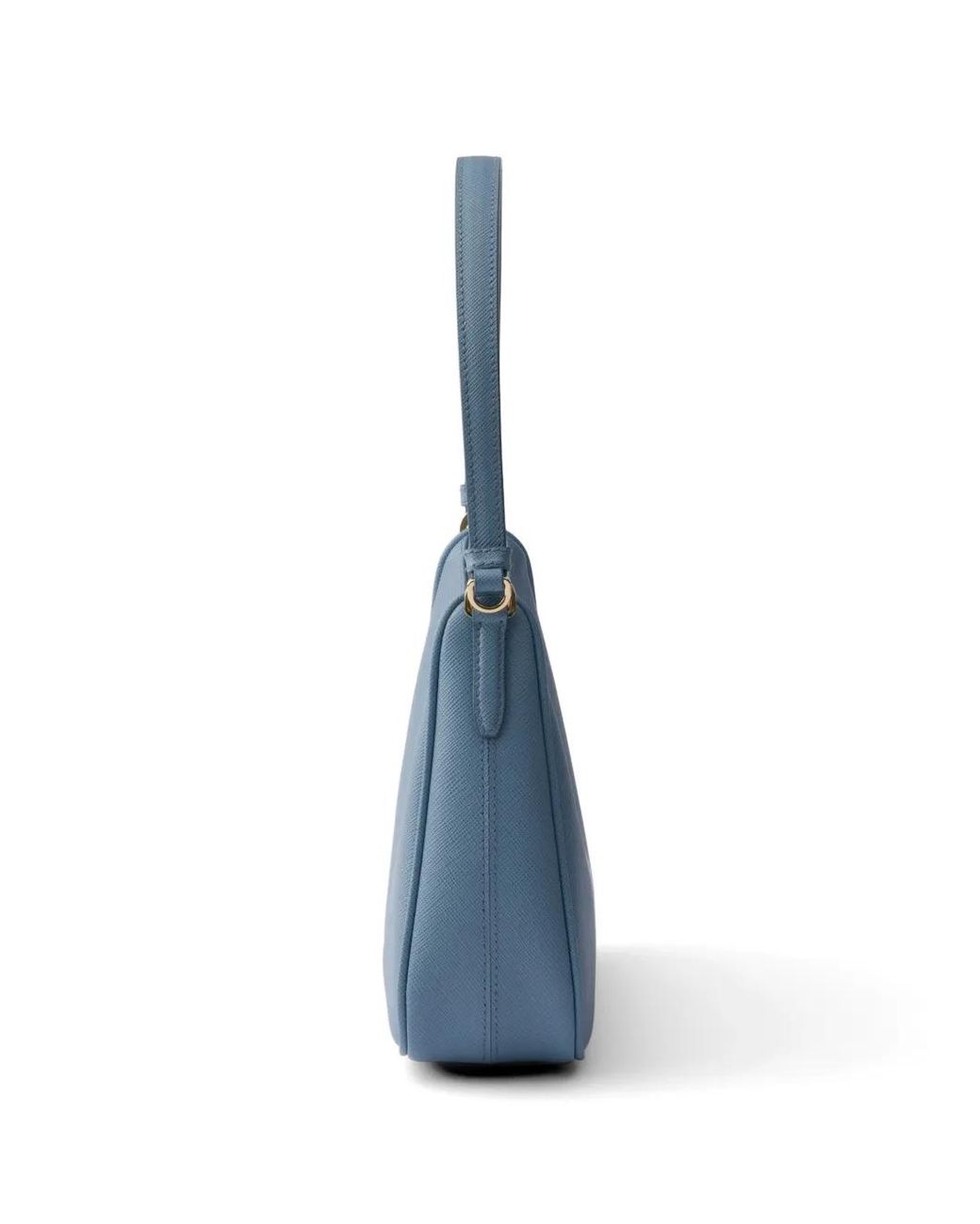 Prada Blue Re-Edition 2005 Saffiano-Leather Mini Bag