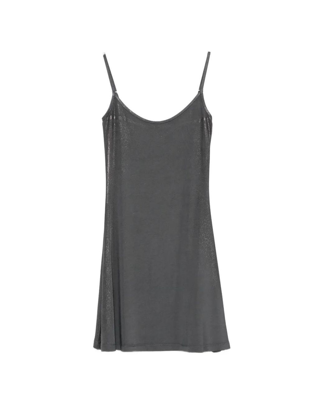DIESEL Gray Robe À Taille Ceinturée