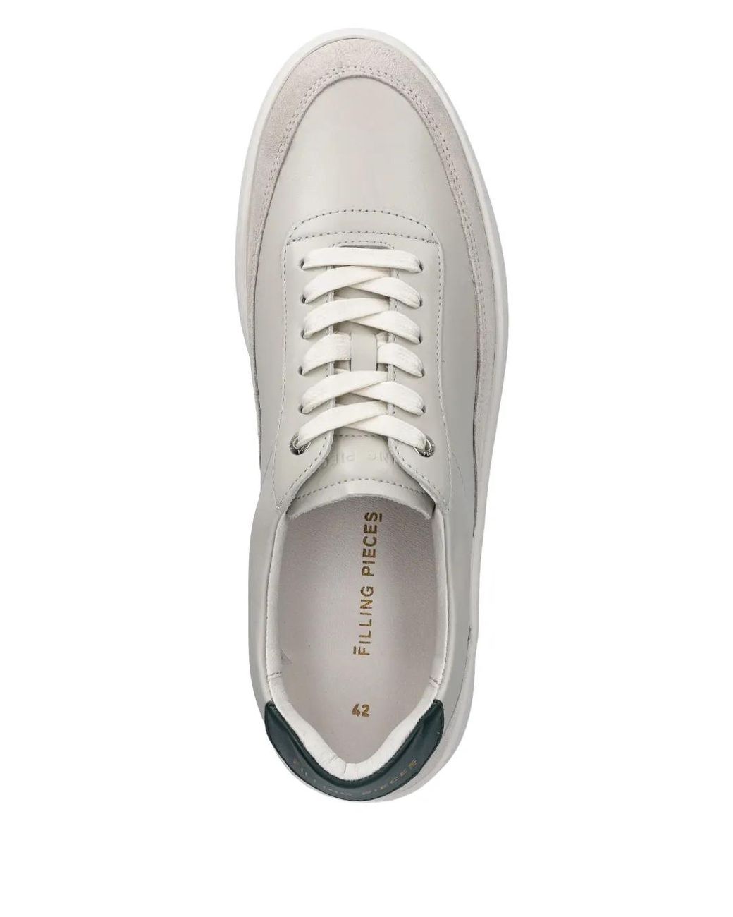 Filling Pieces White Mondo Squash Sneakers for men